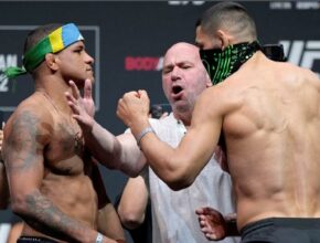 Khamzat Chimaev is unhappy that only Gilbert Burns is praised for their fight at UFC 273