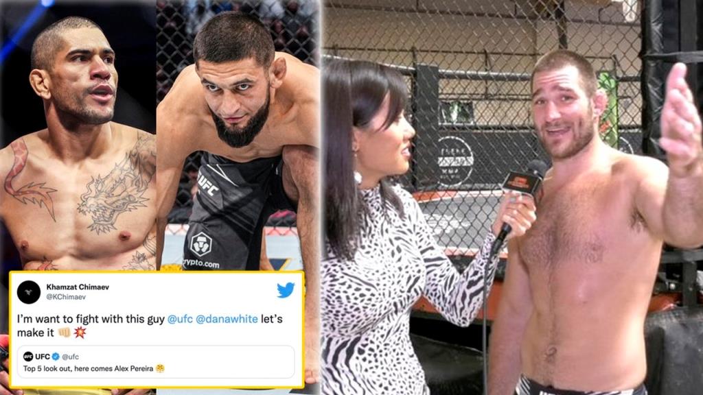 Sean Strickland predicted how the Khamzat Chimaev vs. Alex Pereira potential fight would have endedSean Strickland predicted how the Khamzat Chimaev vs. Alex Pereira potential fight would have ended