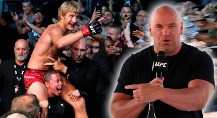 UFC president Dana White is sensing something special out of Paddy Pimblett