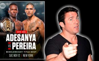 Chael Sonnen thinks a win for Alex Pereira over Israel Adesanya would be a disaster for the UFC