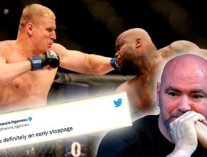 Dana White shared his thoughts about the early stoppage of the fight between Derrick Lewis vs Sergei Pavlovich at UFC 277