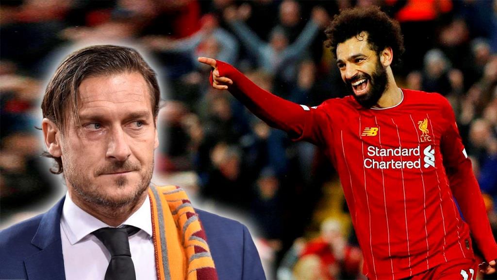 Francesco Totti lavishes praise on Liverpool winger Mohamed Salah with bold claim