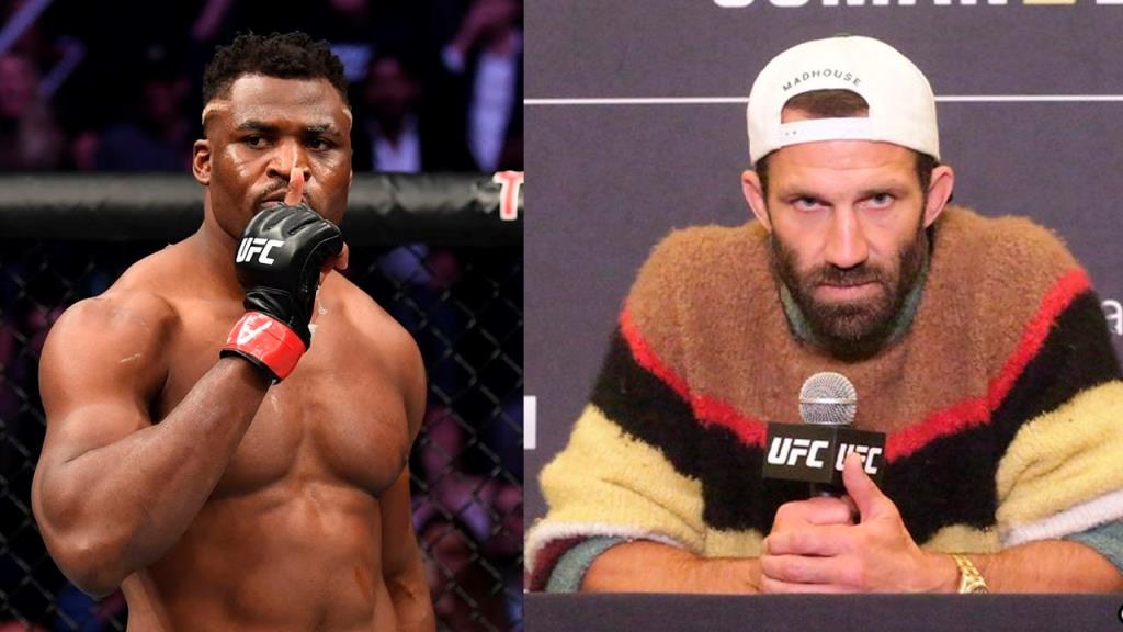 Francis Ngannou supported Luke Rockhold for speaking out about the problems faced by UFC fighters