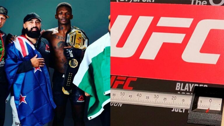 Israel Adesanya’s coach Eugene Bareman  says there’s a ‘massive problem’ with fighters not making weight
