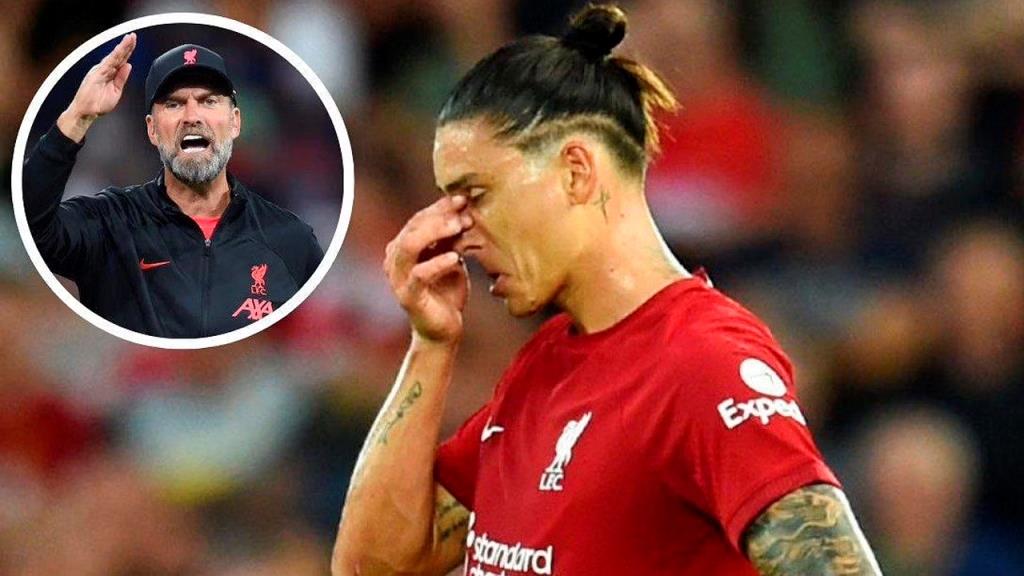 Jurgen Klopp reveals how Liverpool striker Darwin Nunez feels about ‘mistake’ that led to red card against Crystal Palace