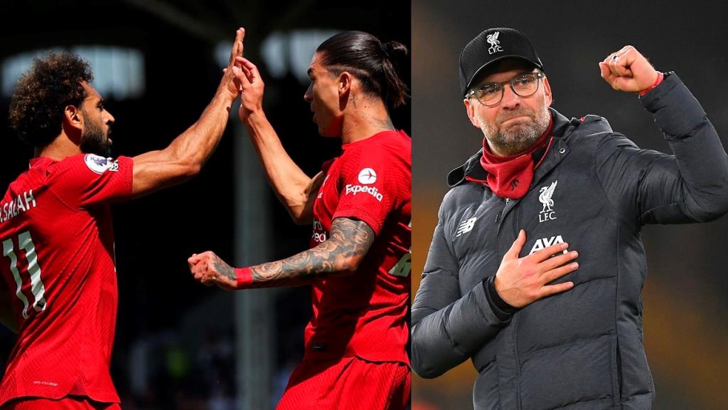Jurgen Klopp sheds light on impact of partnership between Salah and Nunez at Liverpool