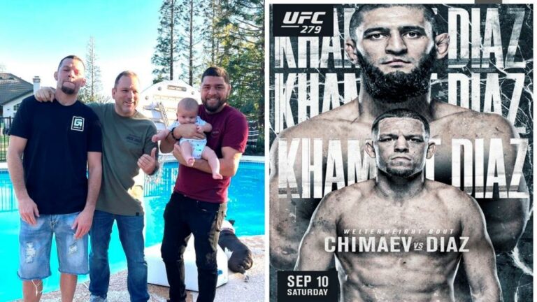 Khamzat Chimaev is not the fight that Nate Diaz’ coach, Cesar Gracie, wanted