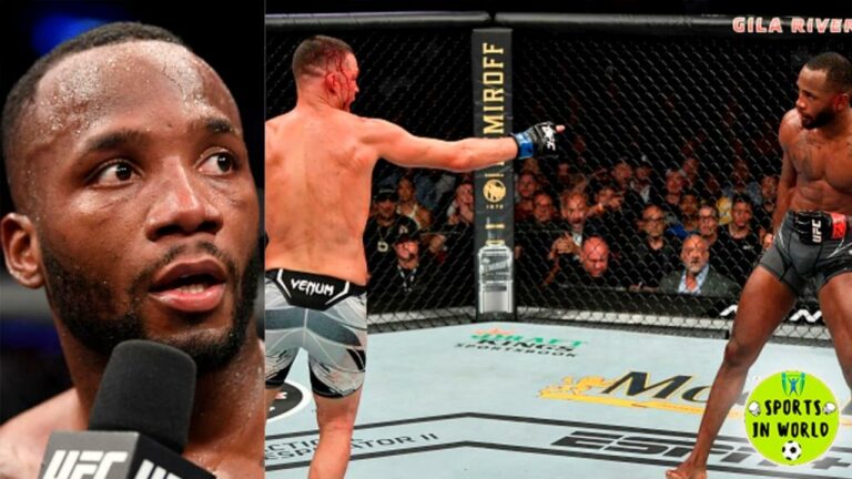 Leon Edwards gives his take on why Nate Diaz didn’t go for the kill after he rocked Leon during their first fight