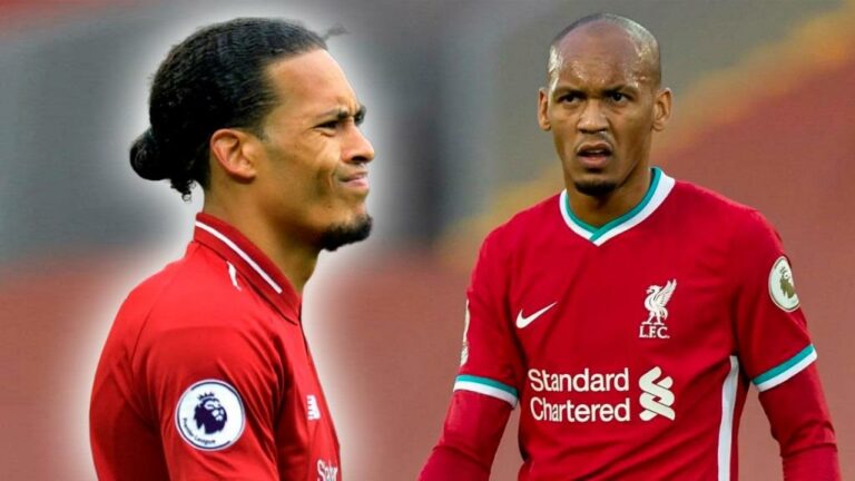 Liverpool star Virgil van Dijk frustrated with 28-year-old teammate Fabinho’s positioning in training