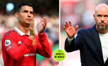 Manchester United manager Erik ten Hag changed position on sale Cristiano Ronaldo