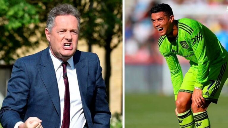 Piers Morgan labels Manchester United players as ‘gutless bunch’ after first half meltdown against Brentford