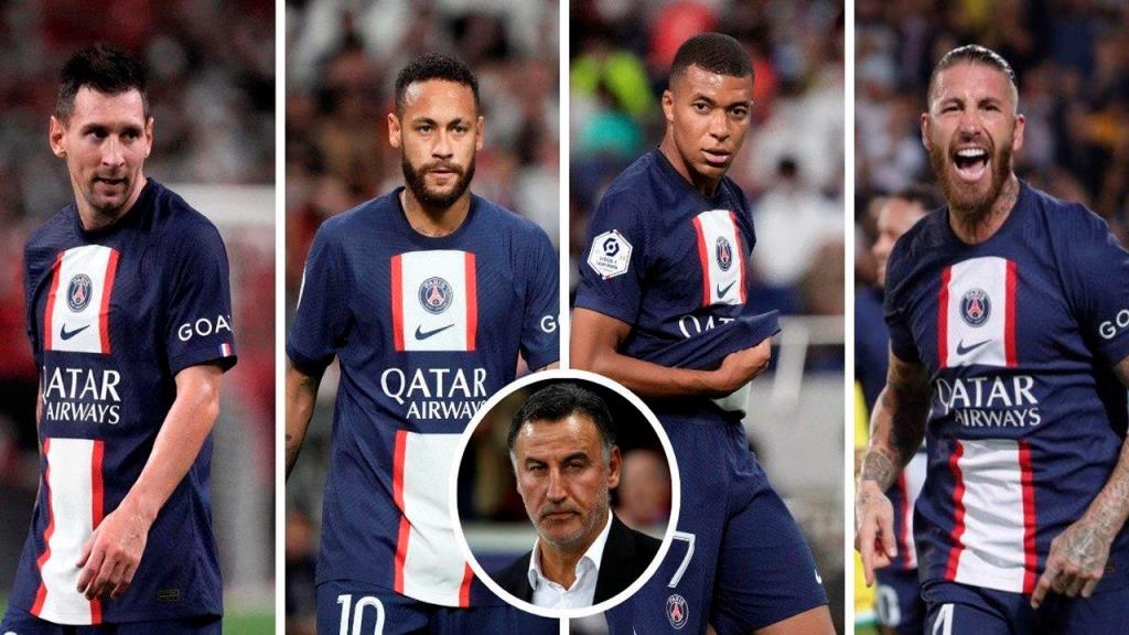 PSG coach Christophe Galtier explains penalty-taking hierarchy at the club after tension between Mbappe and Neymar
