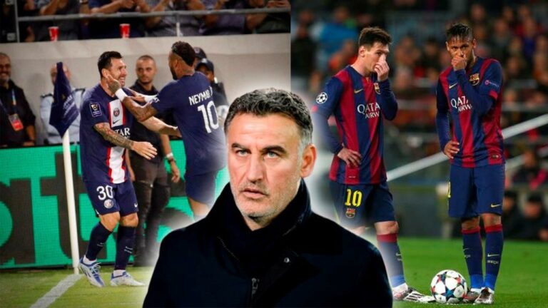 PSG manager Christophe Galtier talks up link-up between Lionel Messi and Neymar