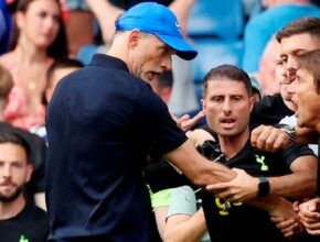 Reason behind 'handshake war' Tuchel and Conte after Chelsea vs. Tottenham on 14 August identified