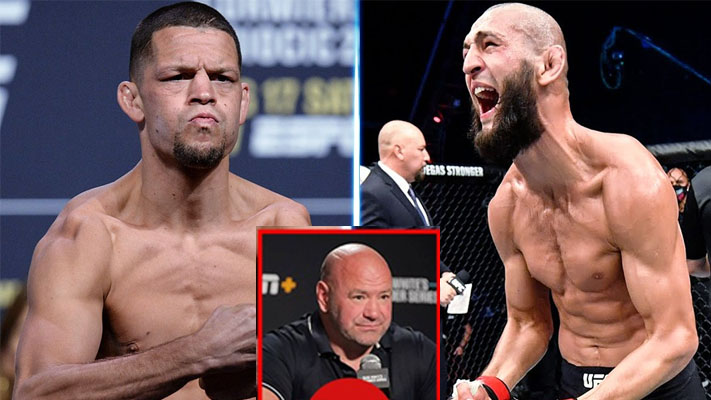 Dana White admitted that the Khamzat Chimaev vs. Nate Diaz fight would be a mistake