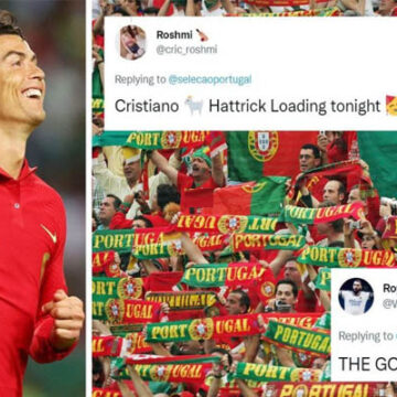 Fans celebrate on Twitter as Cristiano Ronaldo starts for Portugal against Czech Republic -See more