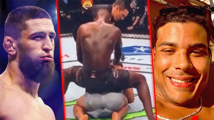Fans destroy Khamzat Chimaev for trying to troll Paulo Costa's loss to Israel Adesanya