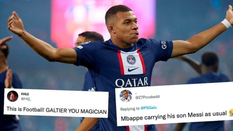 Football Twitter exploded when Kylian Mbappe’s double inspired PSG to a decisive victory over Juventus