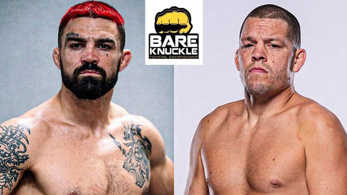 Former UFC fighter Mike Perry wants big matchups with Nate Diaz under the BKFC banner