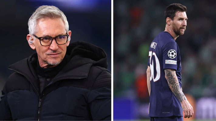 Gary Lineker wowed by Lionel Messi's assist for PSG superstar in 3-1 win against Maccabi Haifa