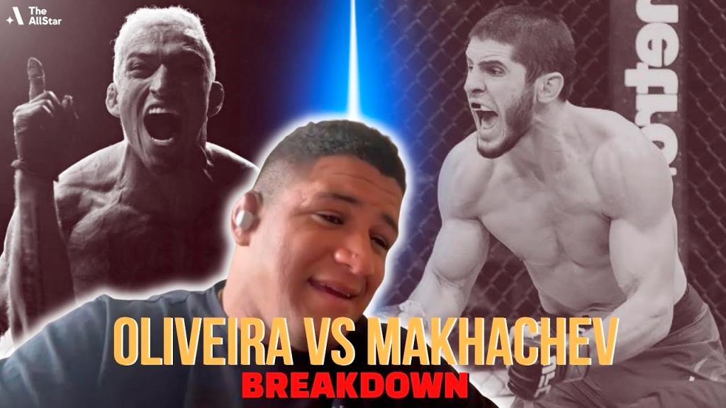 Gilbert Burns picks the winner of the Charles Oliveira vs Islam Makhachev fight at UFC 280