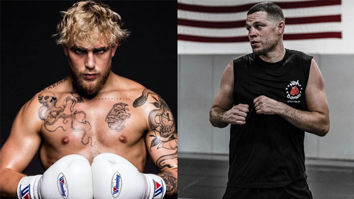 Jake Paul finded confidence in Nate Diaz's spontaneous opinion at the UFC 279 press conference