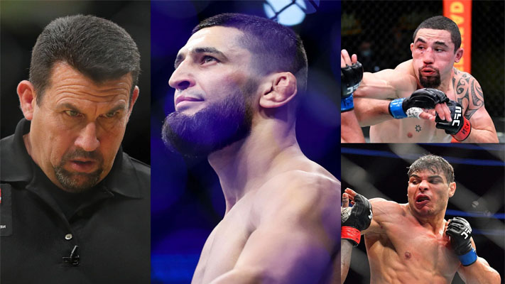 John McCarthy named the middleweight fighter who will defeat Khamzat Chimaev