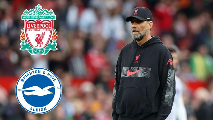 Jurgen Klopp reveals 5 Liverpool players will definitely miss game against Brighton