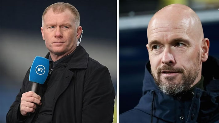 Manchester United legend Paul Scholes claims Manchester United duo are ‘not great footballers’ as he offers honest advice to Erik ten Hag