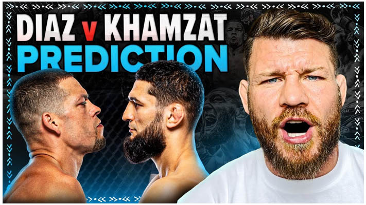 Michael Bisping gave his prediction for the fight between Khamzat Chimaev and Nate Diaz at UFC 279