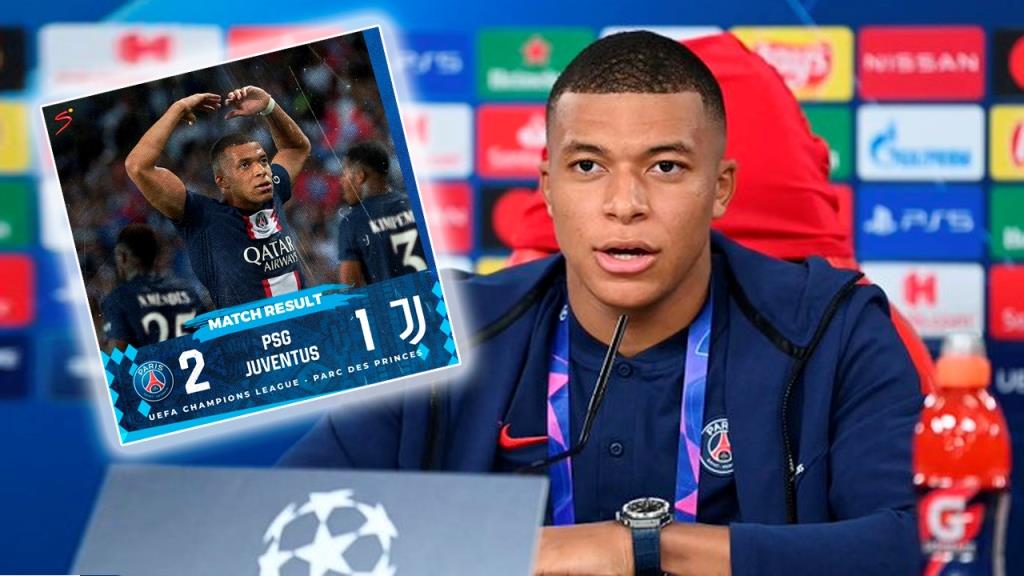 PSG attacker Kylian Mbappe opens up on missed chance to complete hat-trick in 2-1 Juventus win