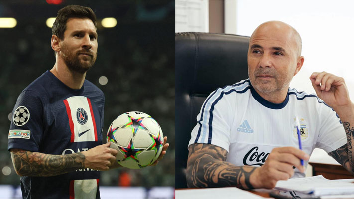 PSG superstar Lionel Messi called a 'silent leader' by former Argentina manager Jorge Sampaoli