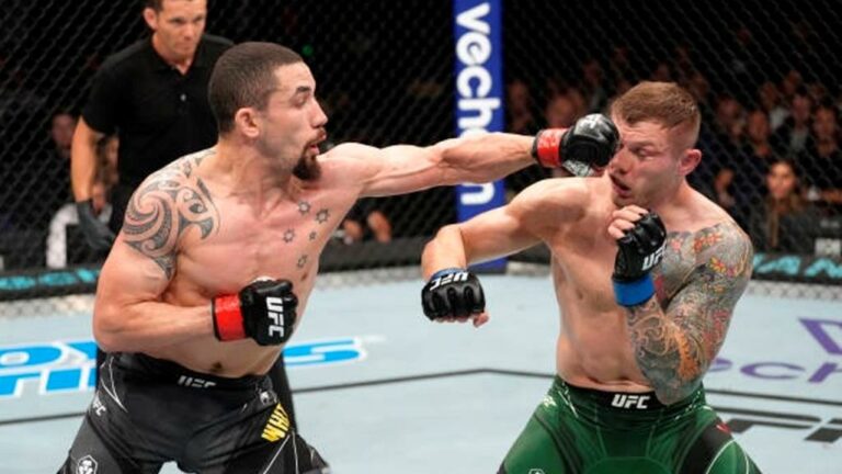 Robert Whittaker discussed his “next move” after defeating Marvin Vettori at UFC Paris