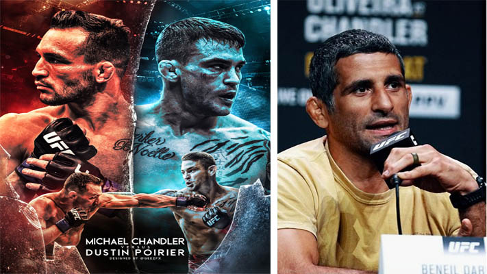 Beneil Dariush shared his prediction for the fight between Michael Chandler and Dustin Poirier