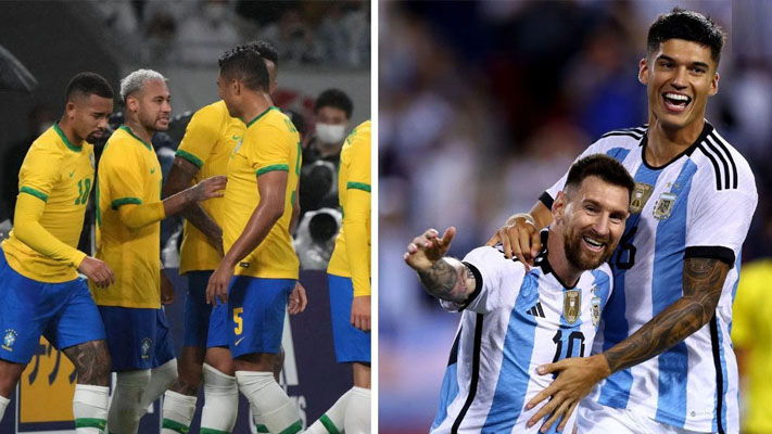 Brazil national football team head into 2022 FIFA World Cup as top-ranked nation; Argentina secure third spot – Reports