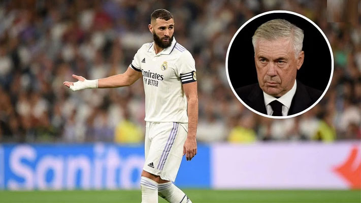 Carlo Ancelotti honestly admitted that Karim Benzema missed a penalty after Real Madrid’s draw with Osasuna