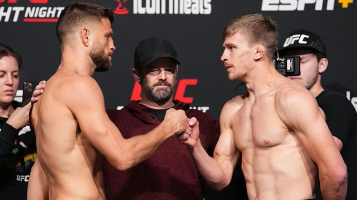 Check out how the pros reacted to Arnold Allen taking on Calvin Kattar at Tonight’s UFC Vegas 63