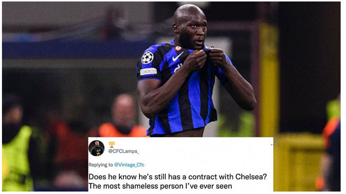 Chelsea fans enraged by what Romelu Lukaku did in Inter Milan’s 4-0 win against Viktoria Plzen – “The most shameless person I’ve ever seen”, “Ridiculous behavior”