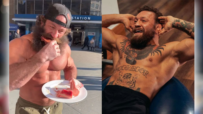 Conor McGregor’s responed to a fan claiming he’s trying to be like Liver King