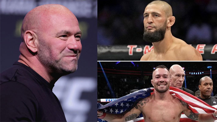 Dana White confirms he'll get Khamzat Chimaev to fight in the co-main event of Leon Edwards vs. Kamaru Usman 3 - Reports