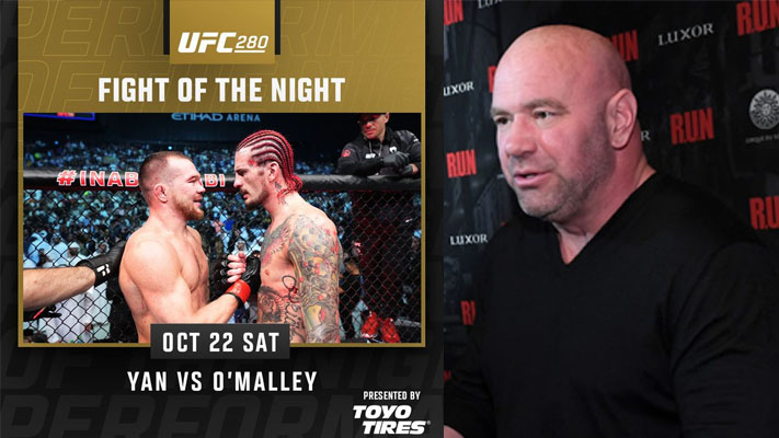 Dana White gives his thoughts on Sean O'Malley's controversial decision win over Petr Yan at UFC 280