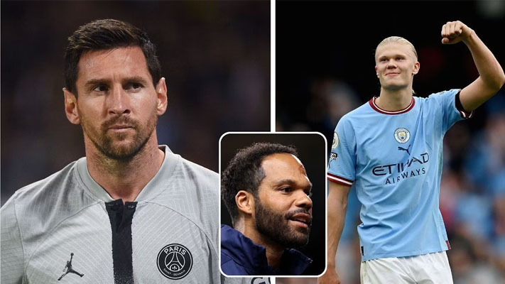 Former Manchester City defender Joleon Lescott identifies key area in which Erling Haaland is better than Lionel Messi