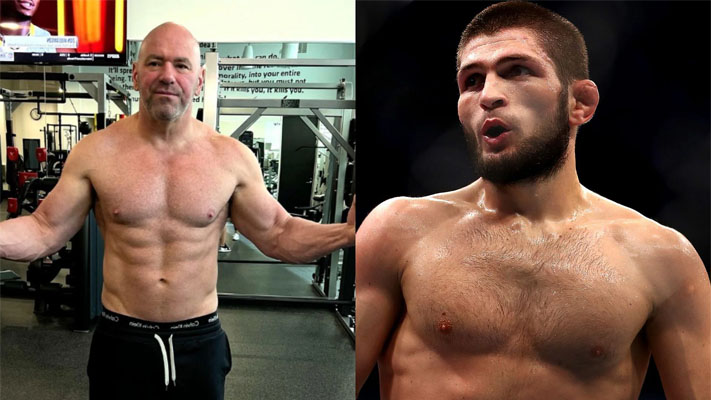 Former UFC lightweight champion Khabib Nurmagomedov pleasantly surprised by Dana White's incredible weight loss