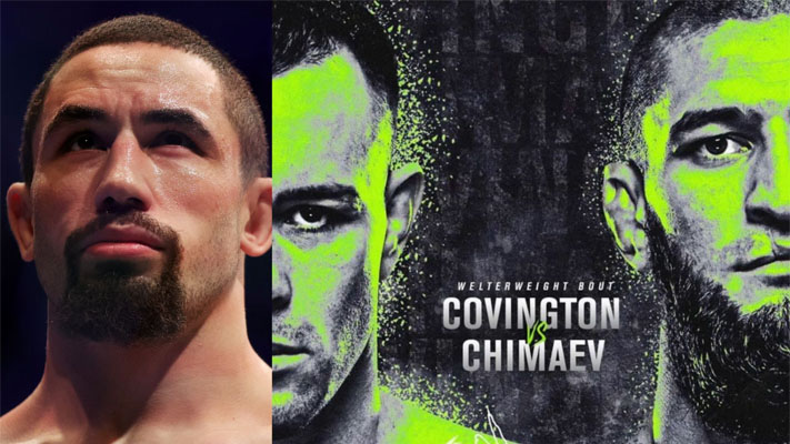 Former UFC middleweight champion Robert Whittaker explains why Khamzat Chimaev fight will be stylistically terrible for Colby Covington
