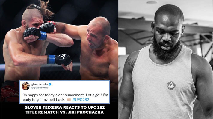 Jon Jones’ potential return at UFC 282 has been canceled as Jiri Prochazka vs. Glover Teixeira rematch gets booked – Reports