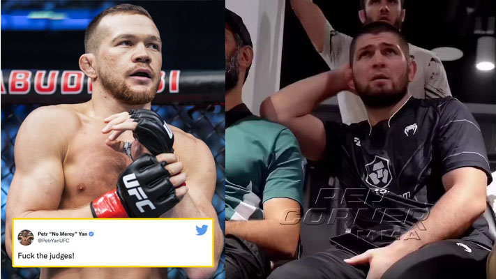 Khabib Nurmagomedov reacts live to Sean O'Malley getting a controversial split decision victory over Petr Yan