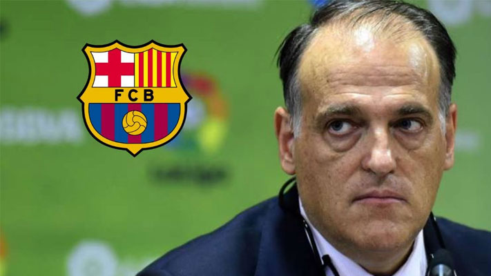 La Liga president Javier Tebas sends fresh warning to Barcelona – “The levers have served them for this season but not for the next year”