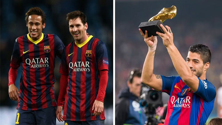 Luis Suarez opens up on his relationship with PSG superstars Lionel Messi and Neymar