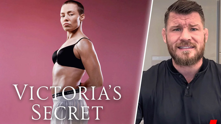Michael Bisping reacted to Rose Namajunas landing Victoria's Secret deal