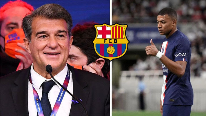 PSG superstar Kylian Mbappe informs Joan Laporta about 2 strict conditions that must be met for him to join Barcelona in surprise transfer